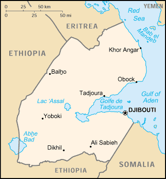 djibouti carte